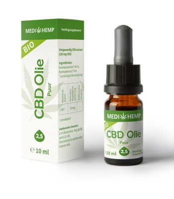 CBD oil Medihemp pure 10 ml 250 mg CBD